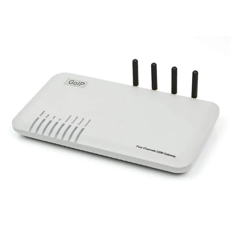 Thiết bị mạng GSM 4 kênh SIM di động GoIP GoIP4